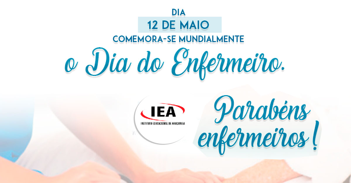 12 de maio Dia do Profissional de Enfermagem